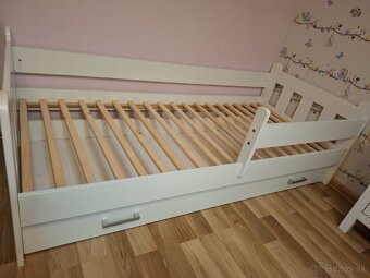 Predám detskú posteľ + nový matrac cena spolu aj s matracom - 2