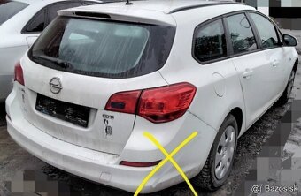 OPEL ASTRA J 1.7 CDTI 2013 predám TRYSKY, MOTOR A17DTR - 2