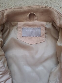 Béžová prechodná bunda v.40 - 2