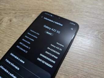 Samsung A22 5G v super stave bez prasklin ci inych poskodeni - 2