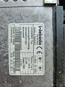 Webasto Thermo TOP C 5kw - vhodne na dodatocnu montaz - 2