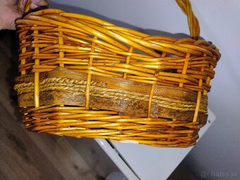 Prútený košík - 2