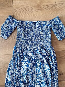 Modre letne saty - 2