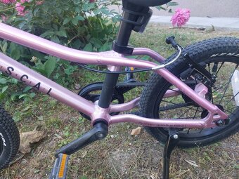 Detský bicykel Rascal 14 ruzovy - 2