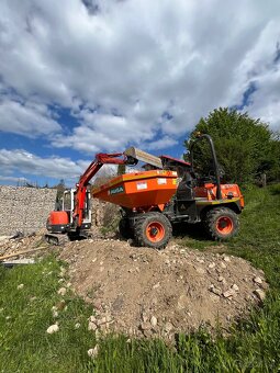 Výkopové práce,štrky-piesky,Autodoprava s hydraulickou rukou - 2