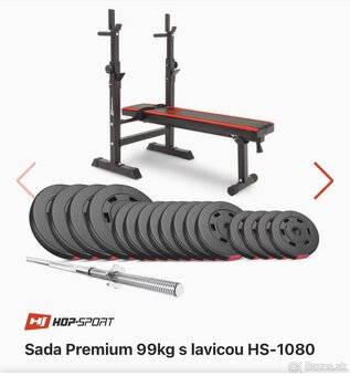 Činkový set + bradlá - 2