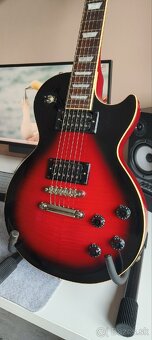 Predám Epiphone Slash Les Paul Standart Vermillion Burst - 2