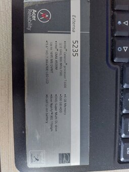 Predám notebook Acer Extensa 5235 - 2