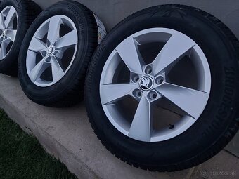 5,5Jx15 5x100 ET40 - NOVÉ disky ŠKODA FABIA IV - 2