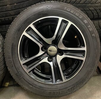 4x100 R15 6,5J ET38 + 185/65 R15 Semperit - 2