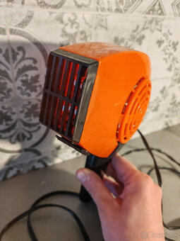 retro oranžový fén - 2