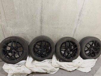 Disky Borbet Y 17 + zimne pneu Good year - 2