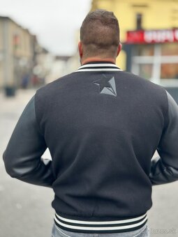 Luxusná bombera bunda Burberry čierno čierna - 2