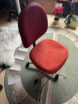 Predám 2 nastaviteľné stoličky - 2