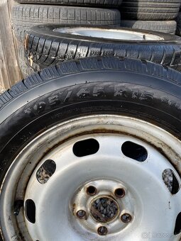 Plechové disky + pneu - 2