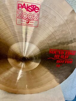 Paiste 2002 hihat 14" sound edge. - 2