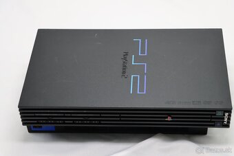 PS2 Fat SCPH-39004 + originál ovládač + káble - 2