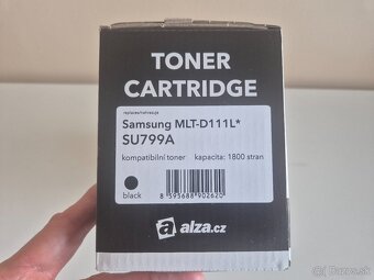 Nový toner do tlačiarní SAMSUNG -1800 strán (Alza MLT-D111L) - 2