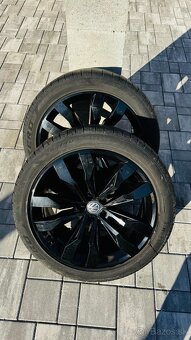 Hliníkové disky original VW Touareg 5x112, 21" - 2