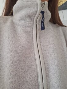 Predam mikinu fleese bielo bezova XL - 2