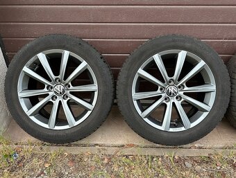 Originální alu kolesá volkswagen merano antracit 5x112 - 2
