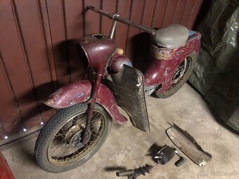 Torzo Jawa 555 1958 - 2