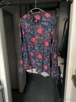 Pánske košele slim fit XL - 2