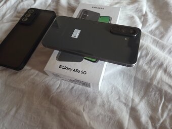 Samsung A56 5g 256gb duos gray sivý super stav v záruke - 2
