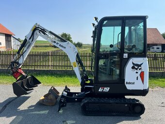 Minibagr Bobcat E19/hyd.podvozek/ powertilt / 2019 - 2