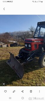 Predná radlica na traktor - čelná - 2