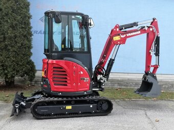 minibager Yanmar ViO23-6 (2,5ton) rypadlo bez presahu ZTS - 2