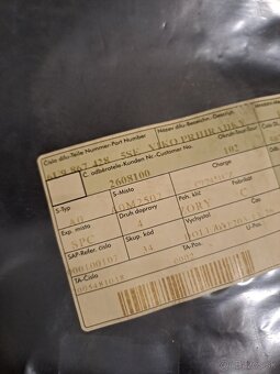 Originálne diely Felicia - 2