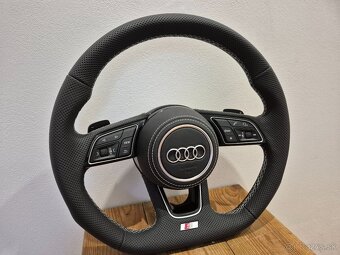 AUDI ŠPORTOVÝ VOLANT CELO-PERFOROVANÝ - 2