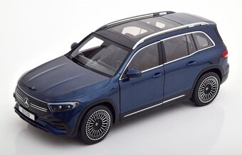 Mercedes-Benz EQB 2021 ( Blue metallic ) - 1:18 NZG - 2