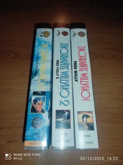 VHS ORIGINAL , ZACHRANTE WILLIHO 1,2,3 TOP - 2