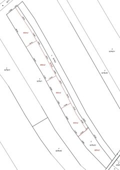 Výhodná cena pozemkov na výstavbu RD, 600 - 825 m2 - 2