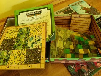 Minecraft spoločenska hra + komiksy - 2
