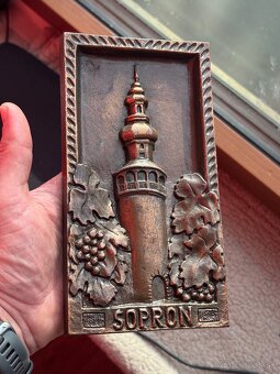 Plaketa mesta Šoproň - 2