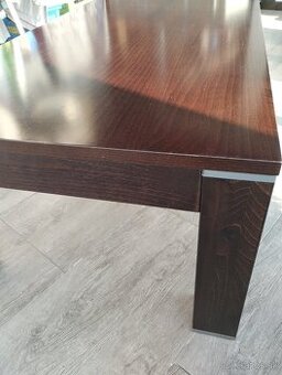 konferenčný stolík z masív-u,130 x 65 x 40 - 2