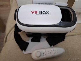 Virtuálne 3D okuliare s bezdrôtovým bluetooth ovládačom - 2