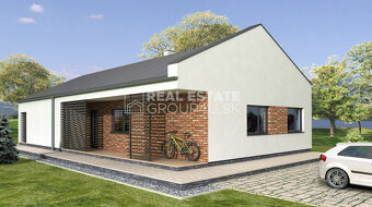 POZEMOK SO 4-IZBOVÝM BUNGALOVOM S ATYPICKÝMI PRVKAMI - 2