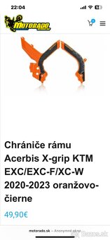 Ktm exc/ sx acerbis sada chranicov pre 4T - 2