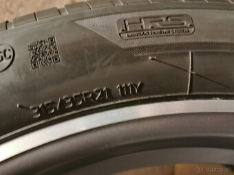 315/35 R21 -letné pneu Hankook Runflat (2ks) a Pirelli (2ks) - 2