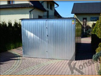 Plechova garaz 3 X 5 m Doprava a montaż gratis po celej SR - 2
