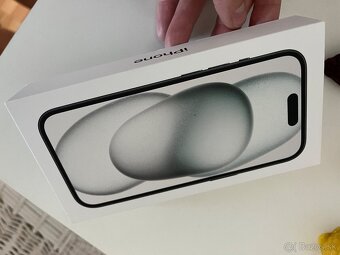 Iphone 15 128GB Black/Čierny úplne nový nerozbalený - 2
