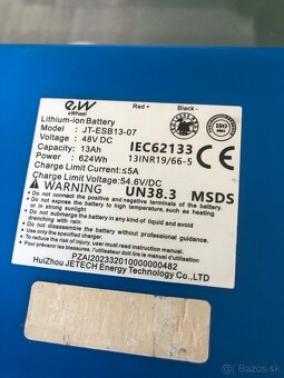Externá batéria na elektrickú kolobežku značky e-Wheel - 2