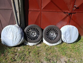 Predám 4 kusy alu disky obuté. - 2