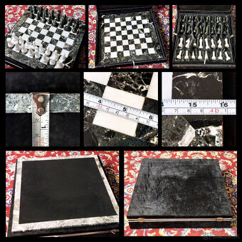 Luxusny zberatelsky sachovy set "The Zebra" - 2
