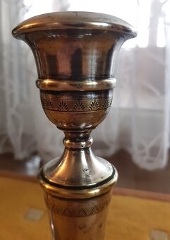 art deco svietniky, svietniky Sandrik a soška anjela, amfora - 2