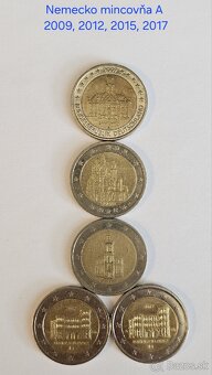 Obehové pamätné 2€ mince EÚ - 2